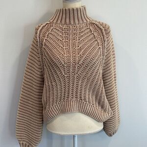 Free People Sweetheart Mock Neck Sweater